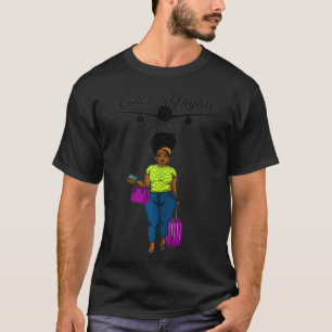 Camiseta Voos de captura não se sentem viajando ao redor da