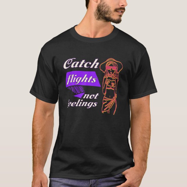 Camiseta Voos De Captura Não Sentiram Mulheres (Frente)