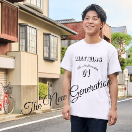 Camiseta Vorname "Matthias" - The New Generation 01 -