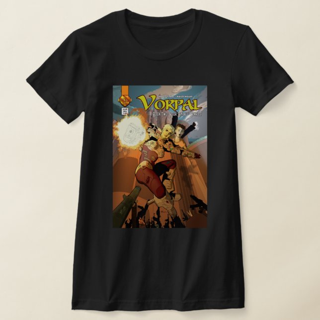 Camiseta Vorpal Comic Book Shrt: Cobrir 2 (Postura )