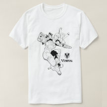 Vorpal Comic Book TShirt: Ação do Cobrir 2