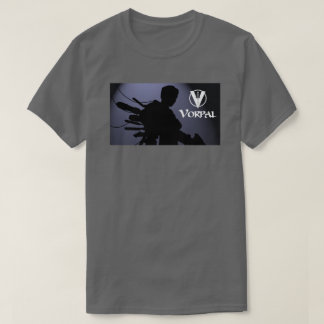 Camiseta Vorpal Comic Book TShirt: Silhueta Azul