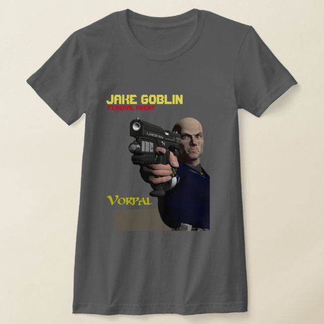 Camiseta Vorpal Comic Character T-Shirt: Jake Goblin (Postura )