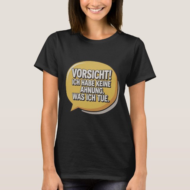 Camiseta Vorsicht (Frente)