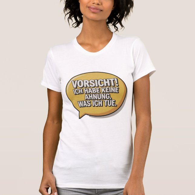 Camiseta Vorsicht (Frente)