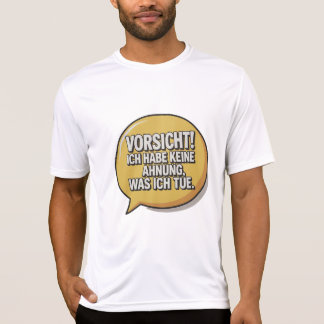 Camiseta Vorsicht