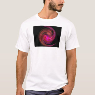 CAMISETA VORTEX CLARO FÚCSIA COR-DE-ROSA VERMELHO