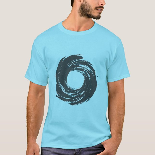 Camiseta Vortex Preto (Frente)