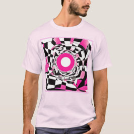 Camiseta Vórtex Rosa: Uma Descida Verificada