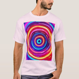 Camiseta Vórtice claro brilhante