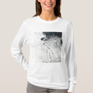 Camiseta Vortices da nuvem de Von Karmann