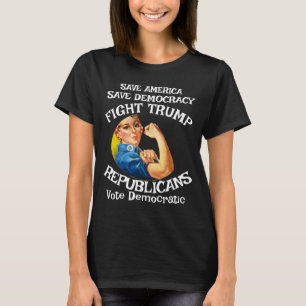 Camiseta Vot Político Patriótico Trump Partido Republicano
