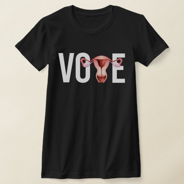 Camiseta Vota com o útero (Postura )