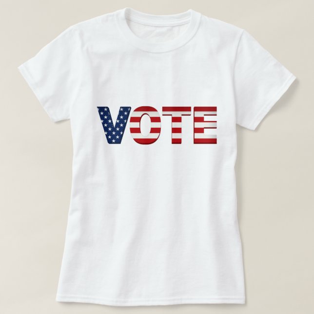 Camiseta Votação: 2024 T-Shirt (Frente do Design)