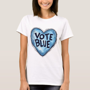Camiseta Votação Azul