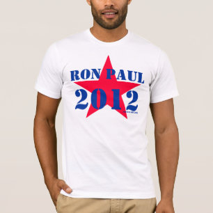 Camiseta Votação de Ron Paul para as eleições do Presid