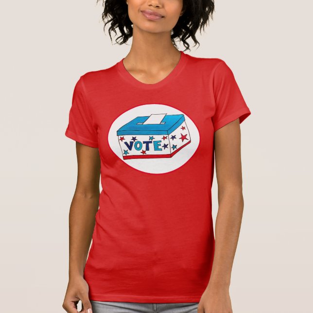Camiseta VOTAÇÃO Dia da Eleição nos EUA Votação Votação (Frente)