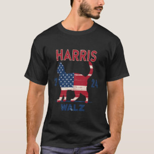 Camiseta Votação em Harris Walz 2024 Eleição Kamala Harris