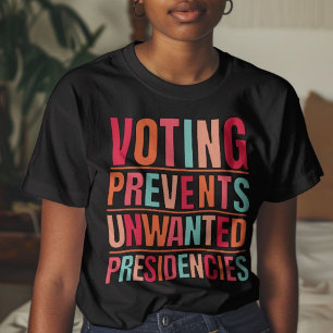 Camiseta Votação Impede Eleições de Presidências Indesejada