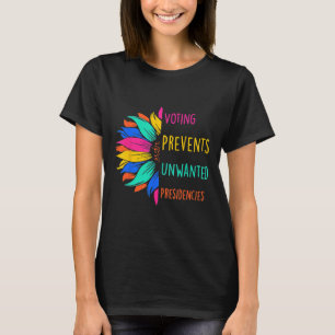 Camiseta Votação Impede Presidências Indesejadas Girassol