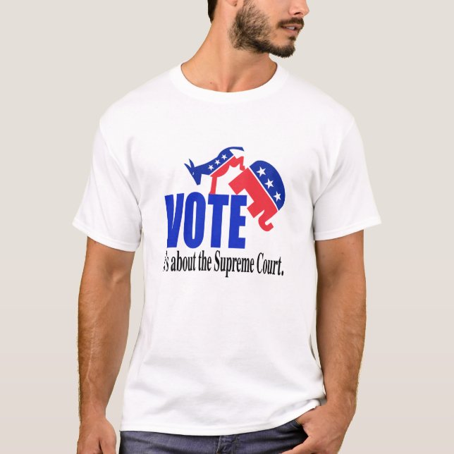 Camiseta Votação no Supremo Tribunal (Frente)