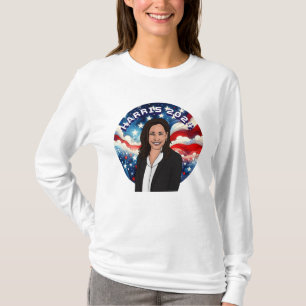 Camiseta Votação para Kamala Harris 2024