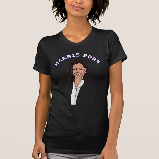 Camiseta Votação para Kamala Harris 2024 (Frente)