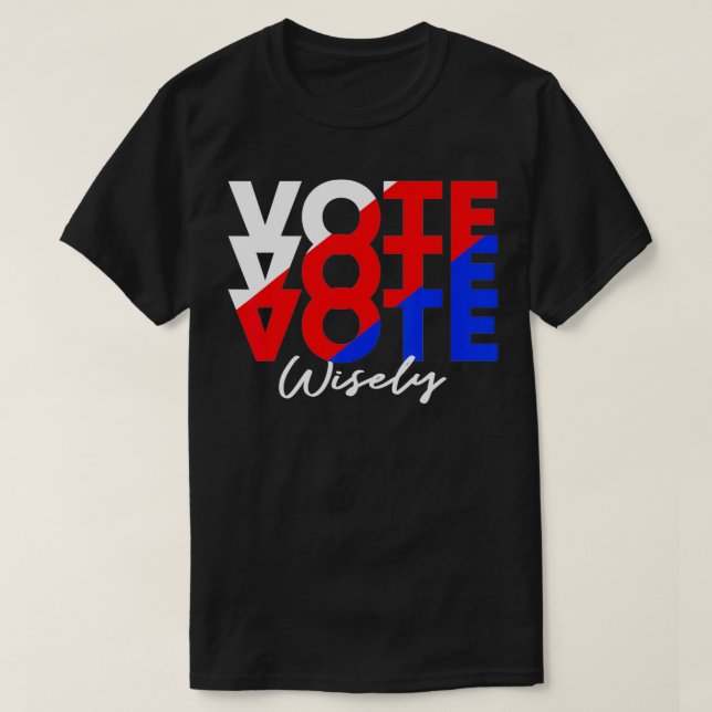 Camiseta Votação Votação Votar De Forma Sensata (Frente do Design)