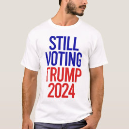 Camiseta Votando ainda trunfo para o Presidente 2024