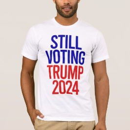 Camiseta Votando ainda trunfo para o Presidente 2024