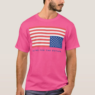 Camiseta VOTANDO PARA ELA FORA DA LEI garota