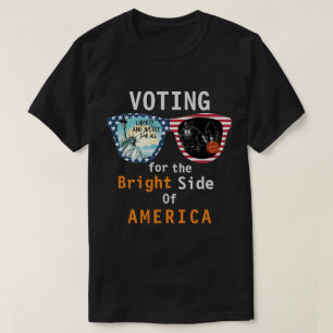 Camiseta Votando pelo lado direito da América