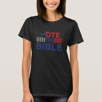 Camiseta Votar A Bíblia