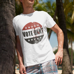 Camiseta Votar adesivo