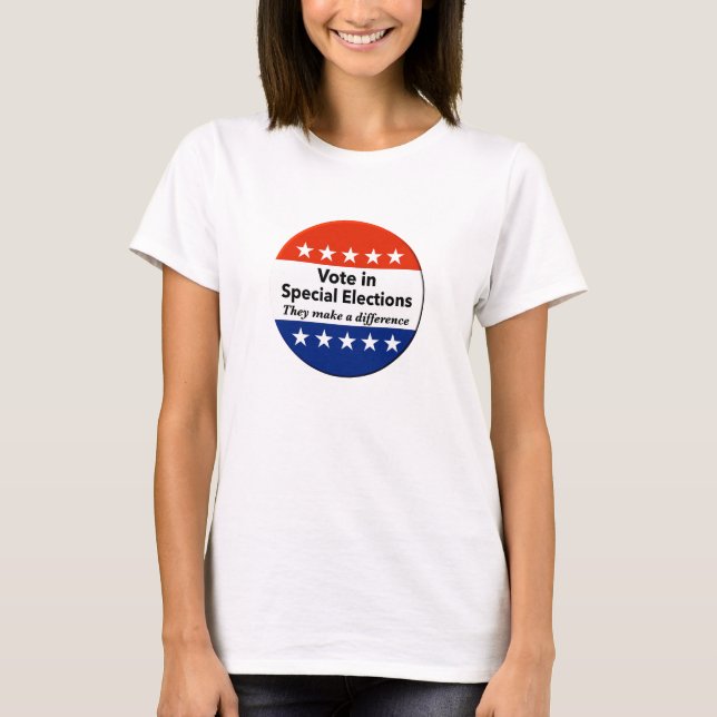 Camiseta Votar Eleições Especiais (Frente)