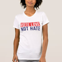 Votar não odiar T-Shirt