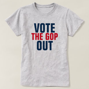 Camiseta Votar o GOP Out 2020 Modelo eleitoral