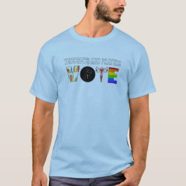Camiseta Votar Pensamentos e Orações Não Funcionam
