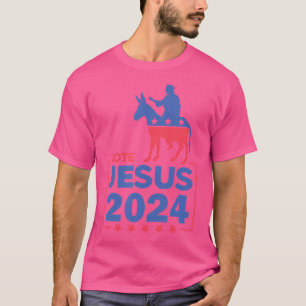 Camiseta Votar Por Jesus Em 2024 Eleições Norte-Americanas