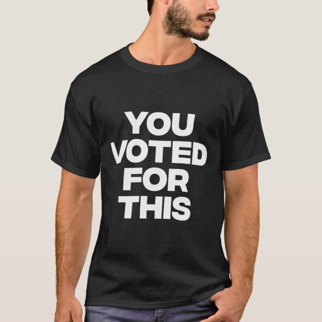 Camiseta Votaram A Favor! (Frente)