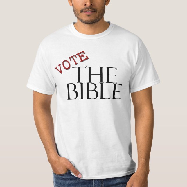 Camiseta VOTE a bíblia (Frente)