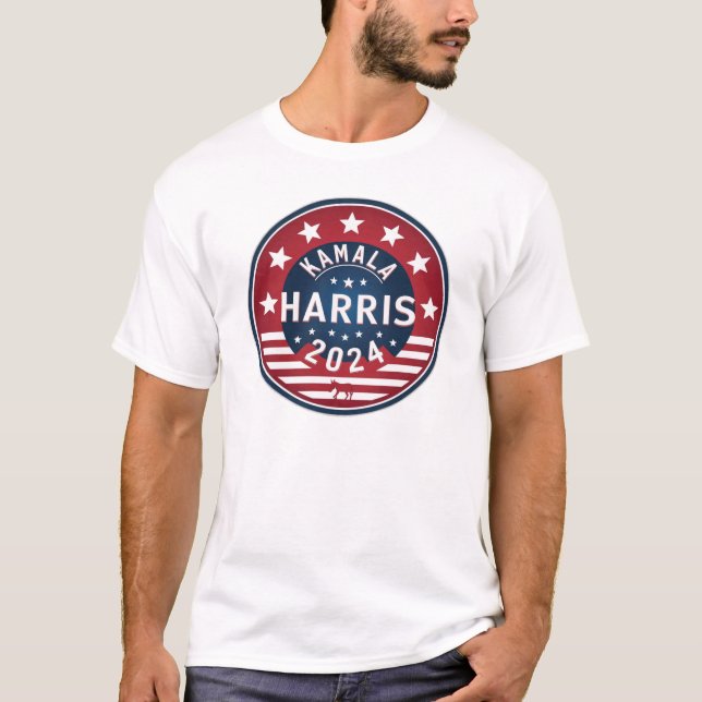 Camiseta Vote Blue - Kamala Harris Humor Político (Frente)