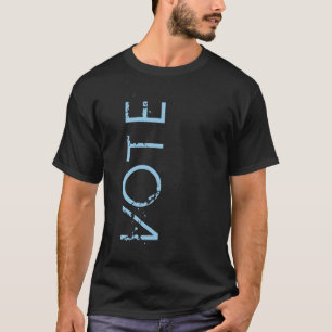 Camiseta VOTE Blue Legal Sideways Type Men's T-Shirt