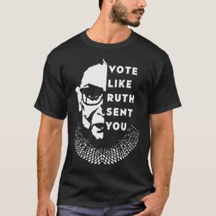 Camiseta Vote Como Ruth Enviou Você