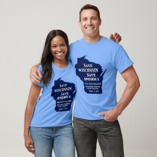 Camiseta Vote Crawford para o Supremo Tribunal de Wisconsin