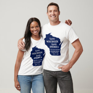 Camiseta Vote Crawford para o Supremo Tribunal de Wisconsin