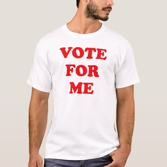 Camiseta Vote Em Mim (Frente)