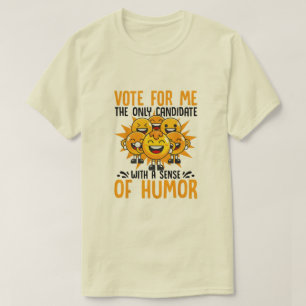 Camiseta Vote em Mim Vibes do Conselho Estudantil Escola