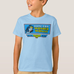 Camiseta Vote em Mulher Maravilha