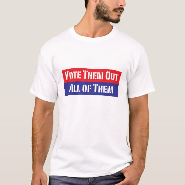 Camiseta Vote-os para fora (Frente)